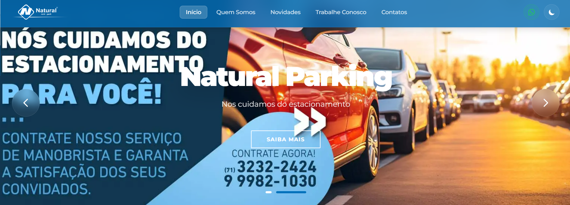 Projeto de Desenvolvimento Web - Leandro Vianna